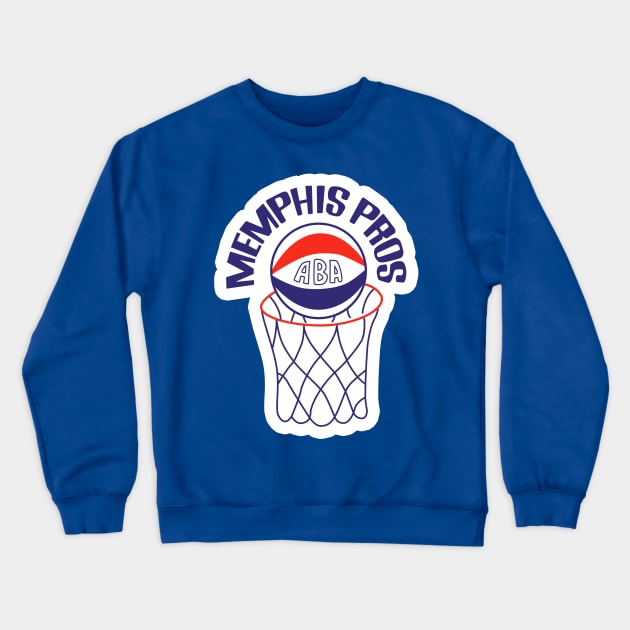 DEFUNCT - MEMPHIS PROS Crewneck Sweatshirt by LocalZonly